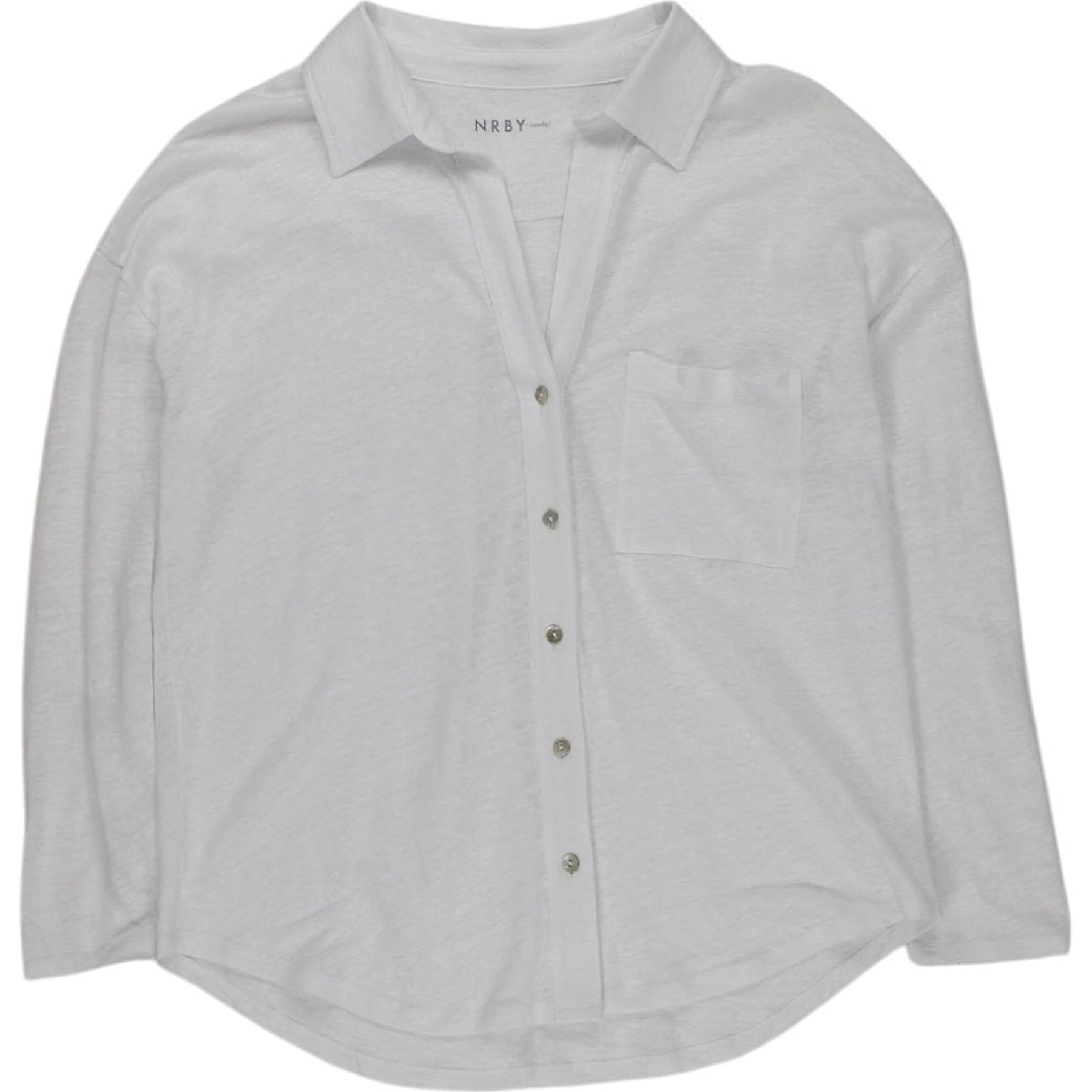 NRBY White Button-Up Shirt