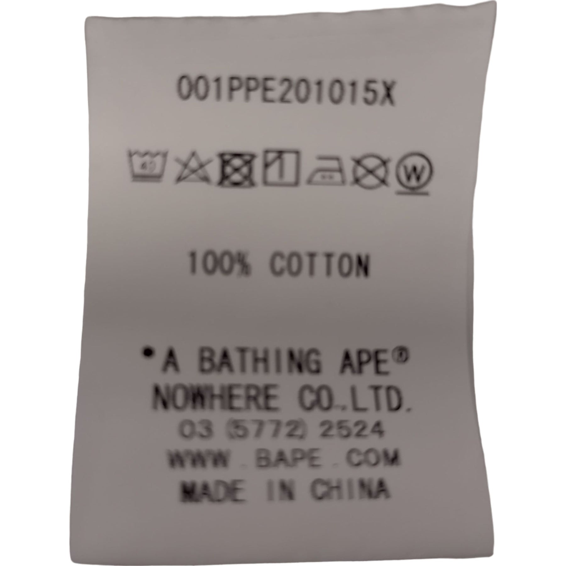A Bathing Ape White Cotton Hoodie