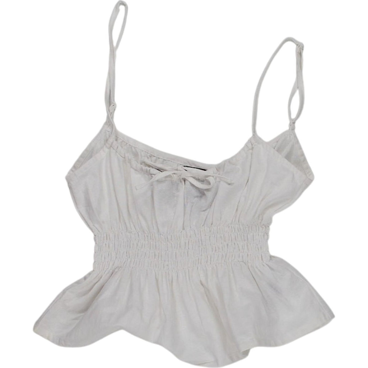 Motel White Strappy Top