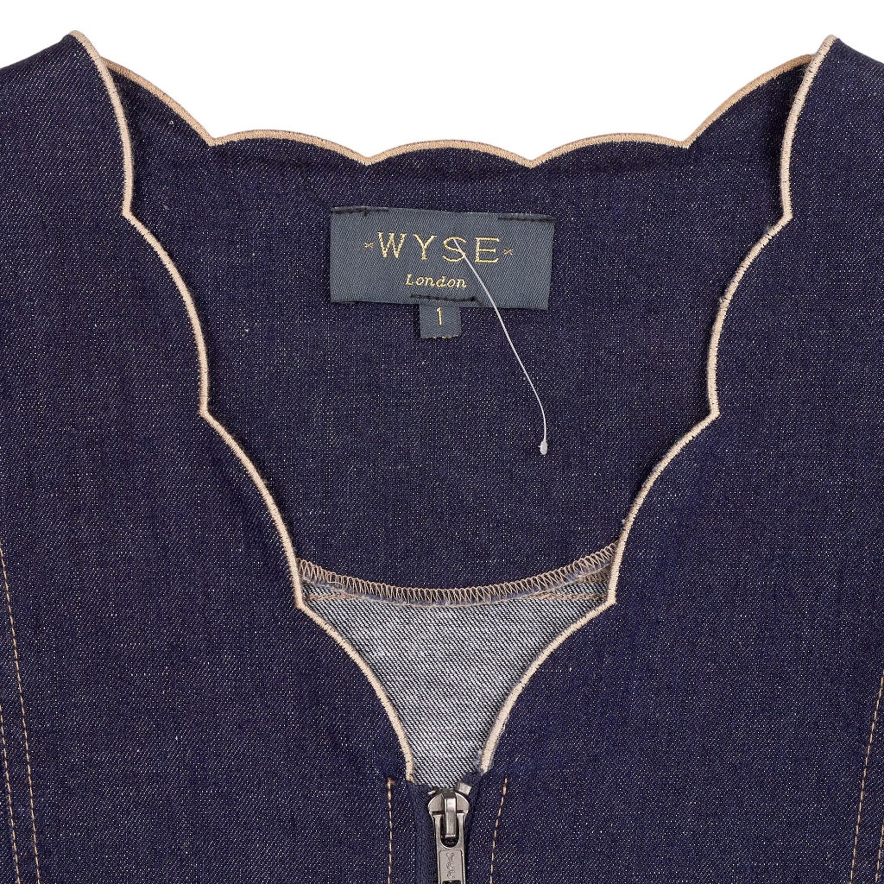 Wyse Blue Denim Jumpsuit