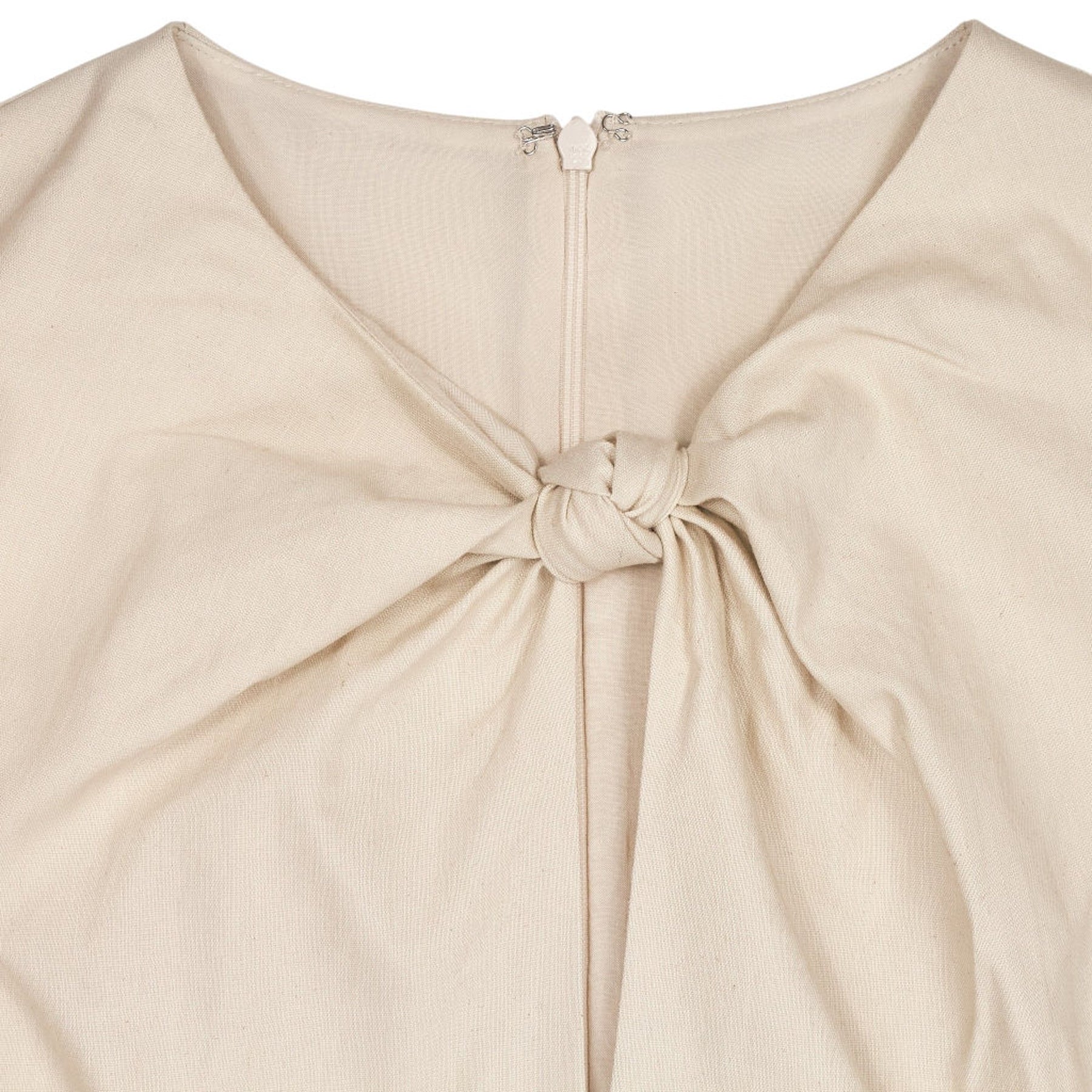Vivere Cream Midi Dress