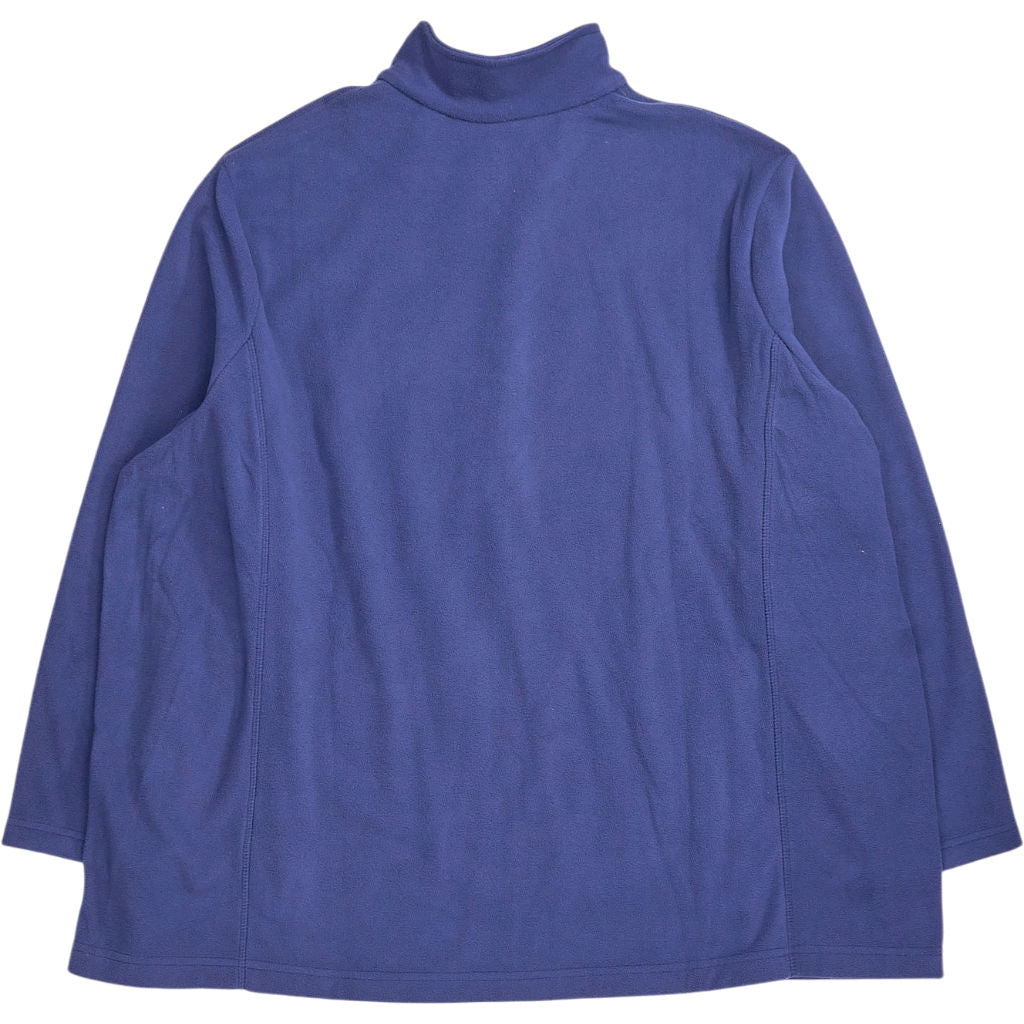 Lands' End Blue Fleece Jacket