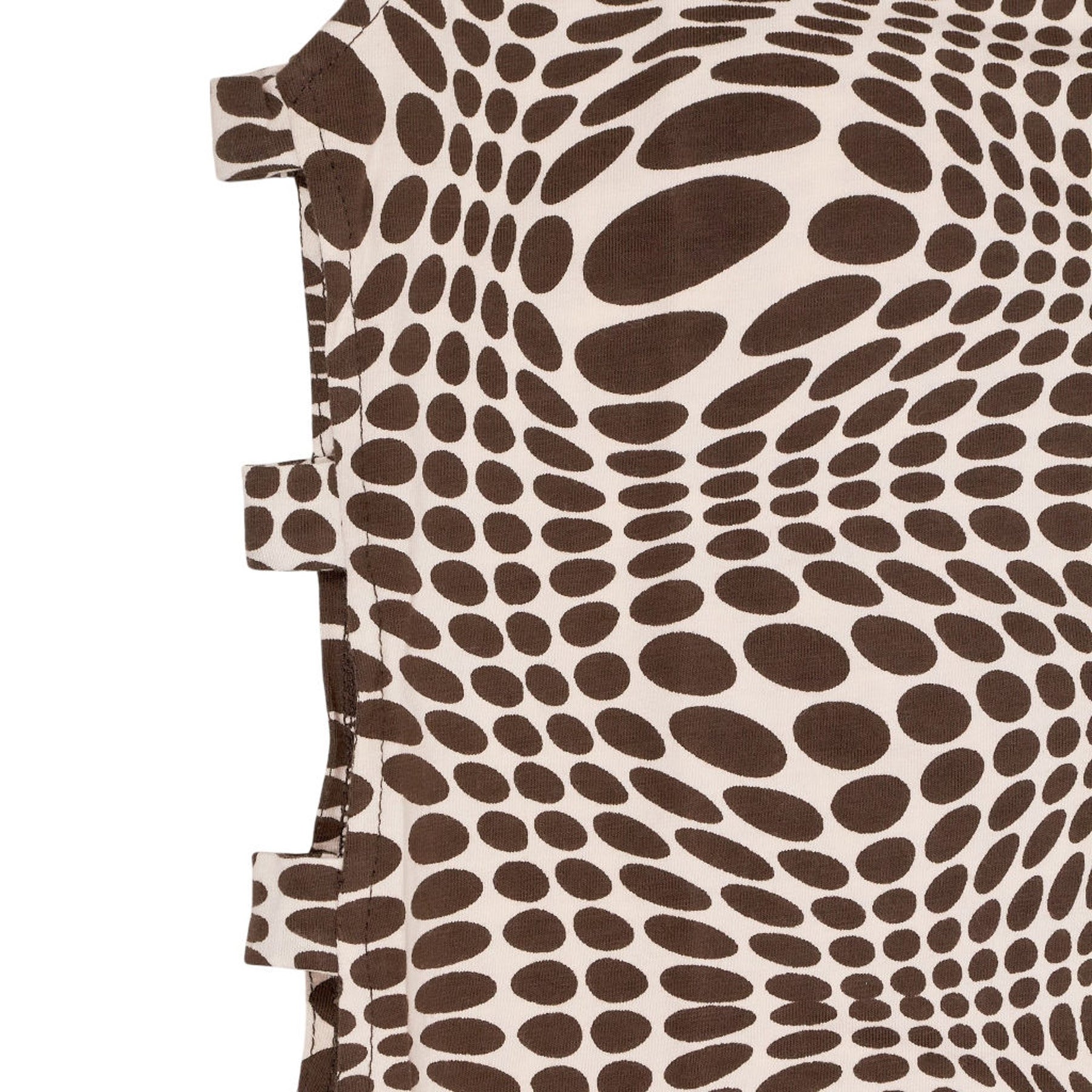 Motel Brown Adar Optic Polka Dress