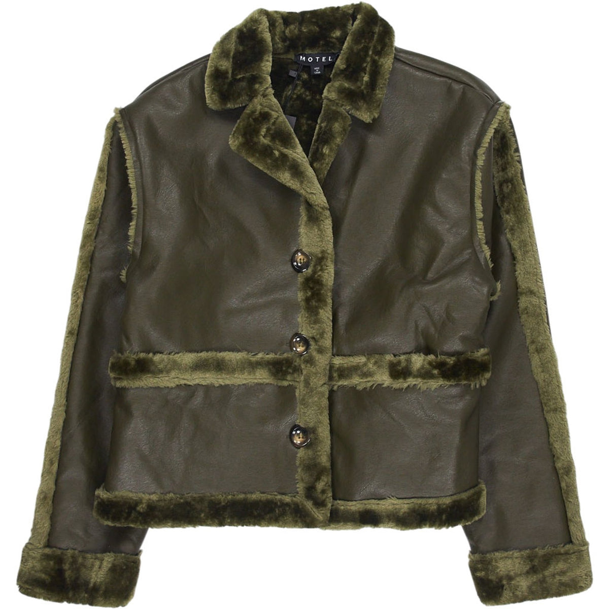 Motel Olive Dagna Jacket Faux Fur