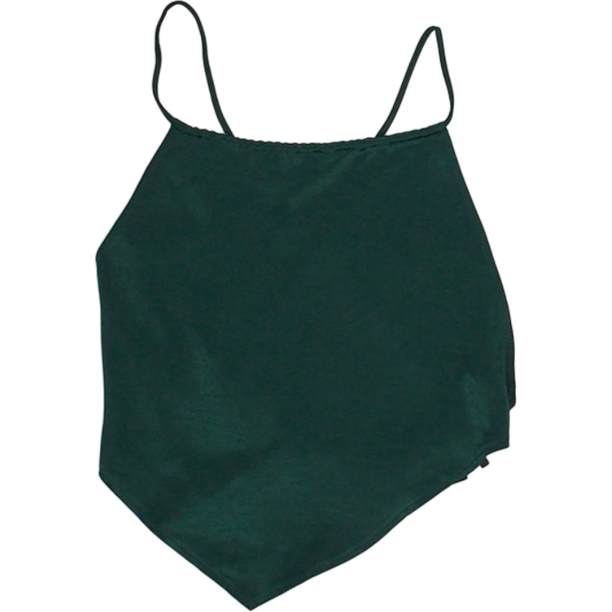 Motel Green Satin Spence Top