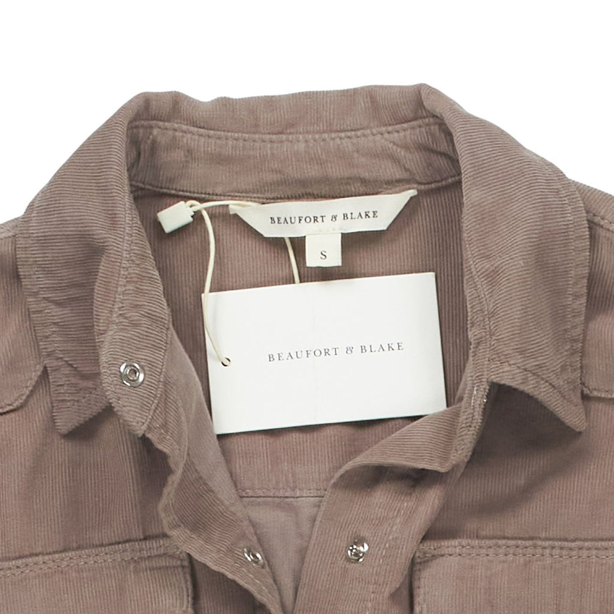 Beaufort & Blake Pale Taupe Corduroy Shirt