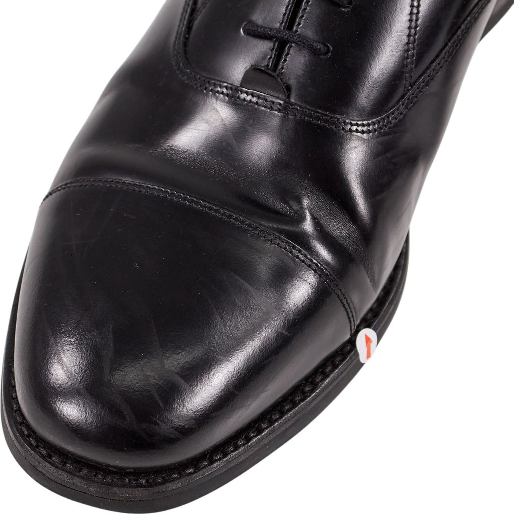 Loake Black Leather 300BRG Oxford Shoes
