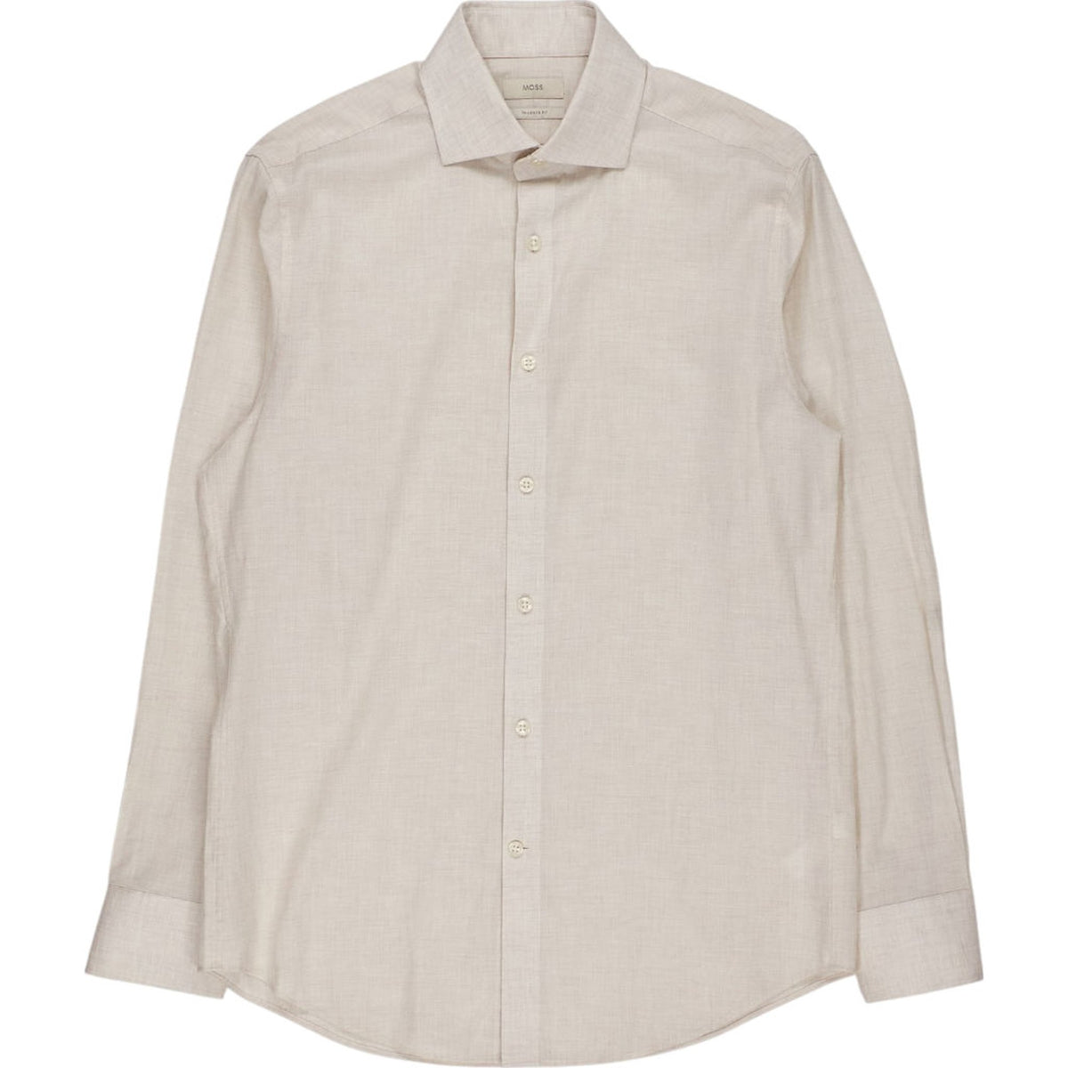 Moss Cream Tailored Fit Shirt
