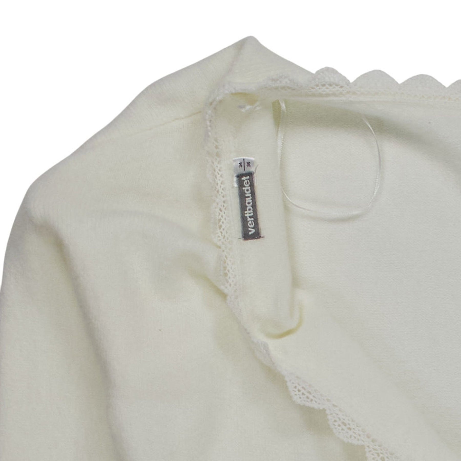 Vertbaudet Cream Wrap Jumper