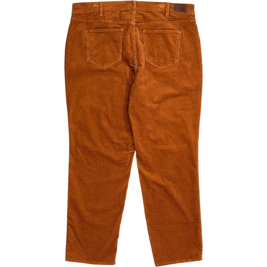 Lands' End Rust Orange Corduroy Trousers
