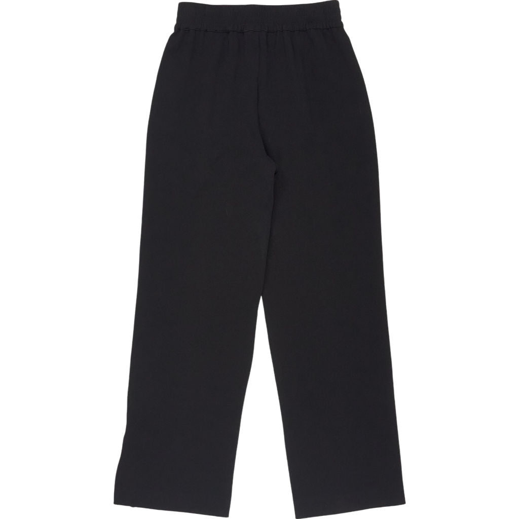 Wyse Black Quinny Wide Leg Trousers