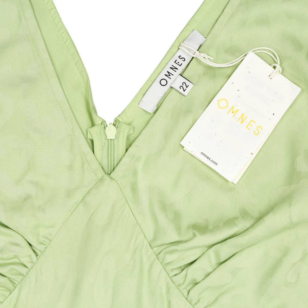 OMNES Green Iris Sleeveless Dress