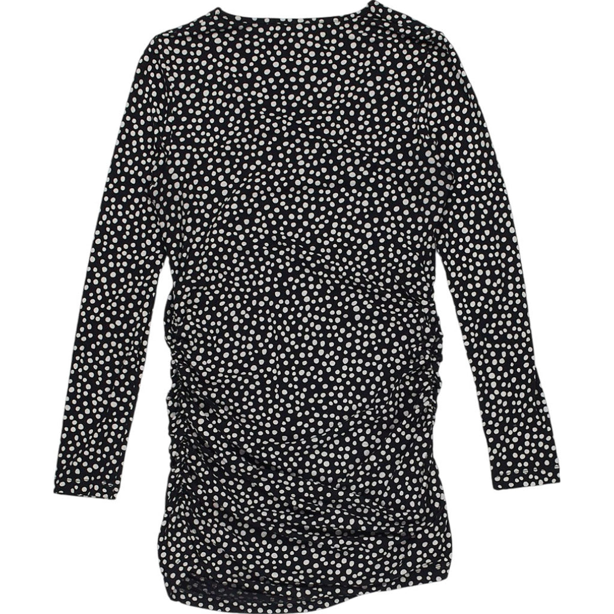 Isabella Oliver Black Polka Dot Maternity Top