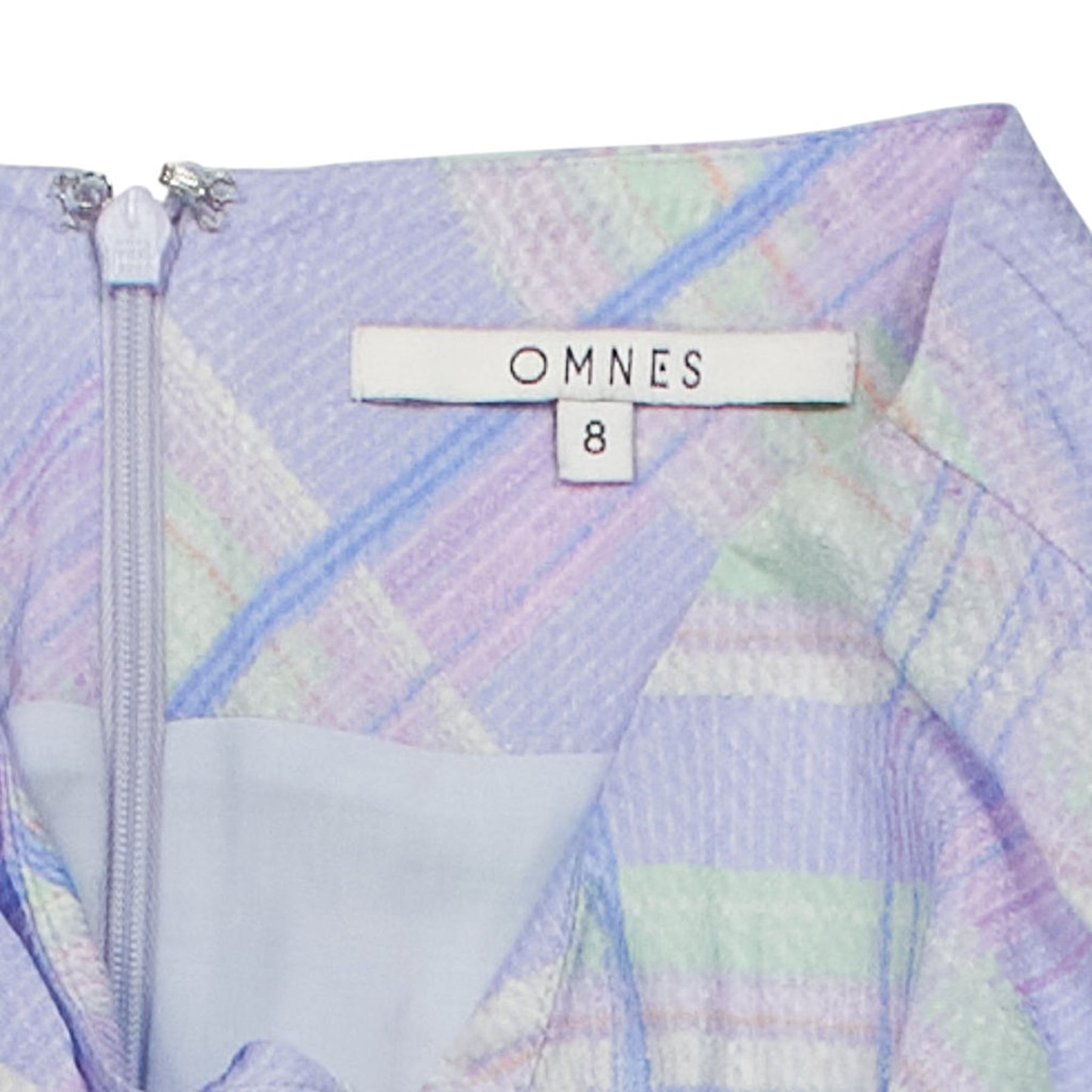OMNES Pastel Check Skirt