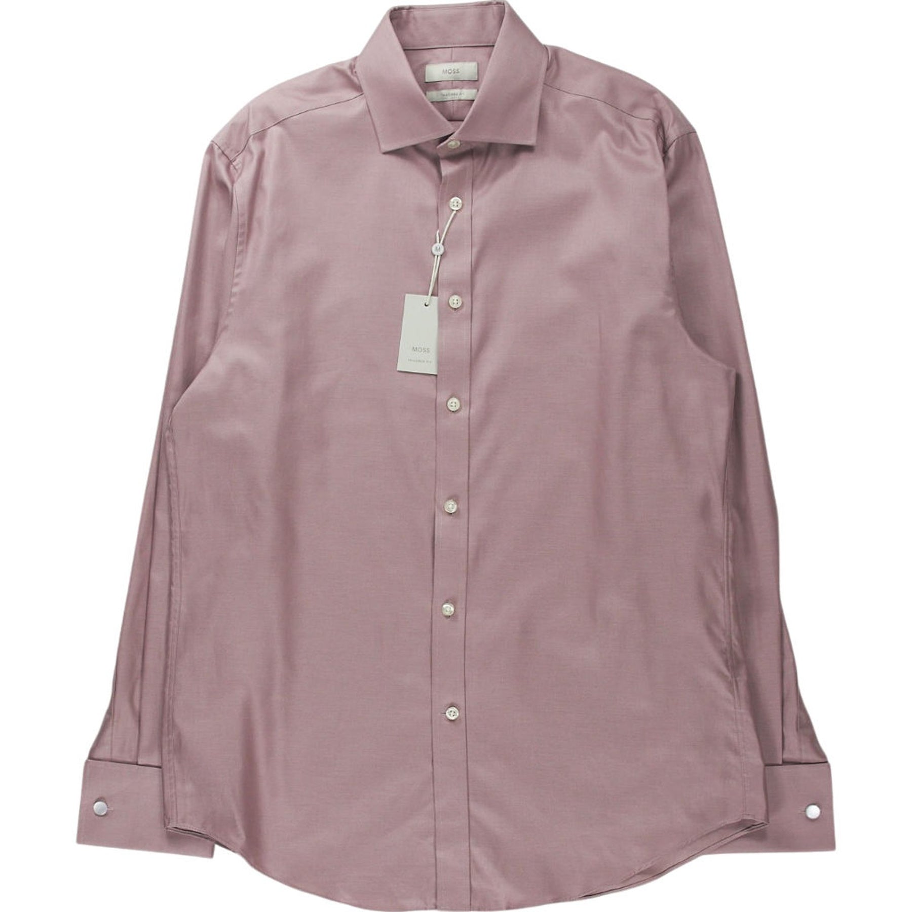 Moss Pink Tailored Fit Shirt 16in