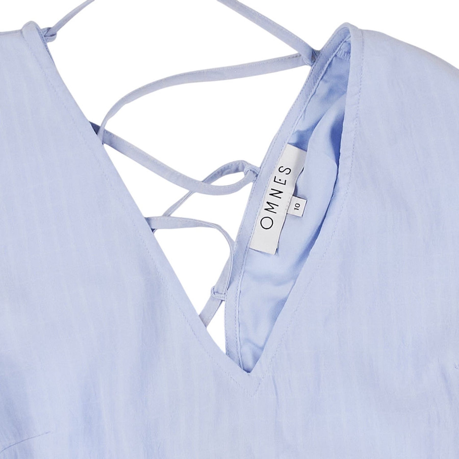 OMNES Blue Midi Dress