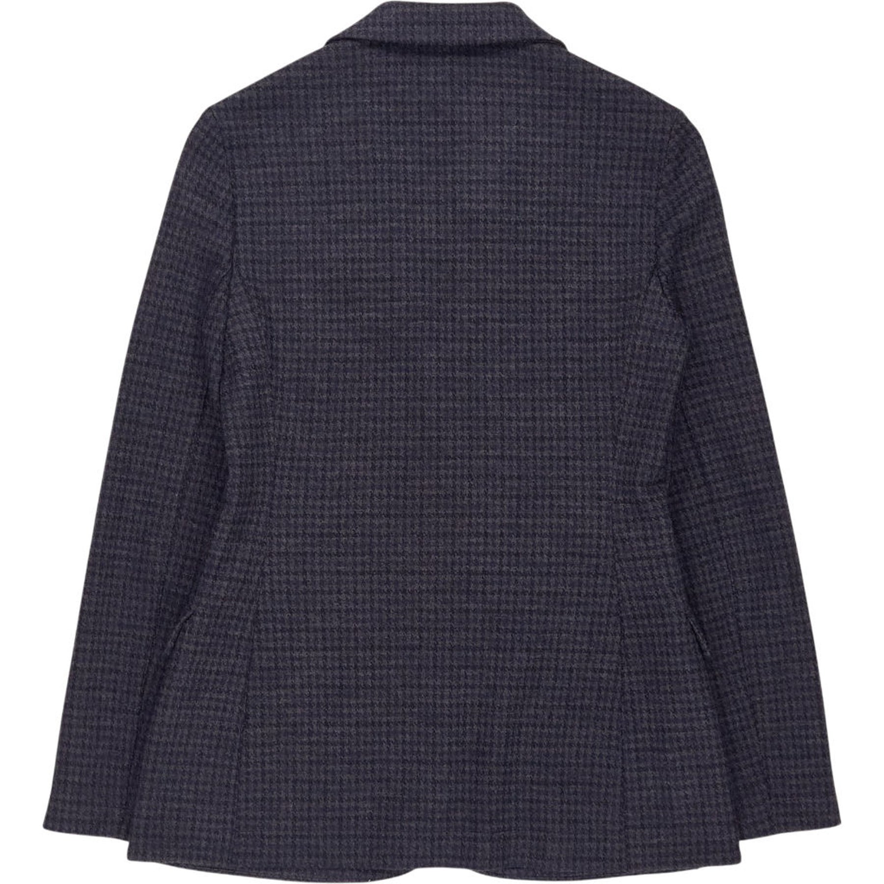 Vivere Black Double-Breasted Blazer