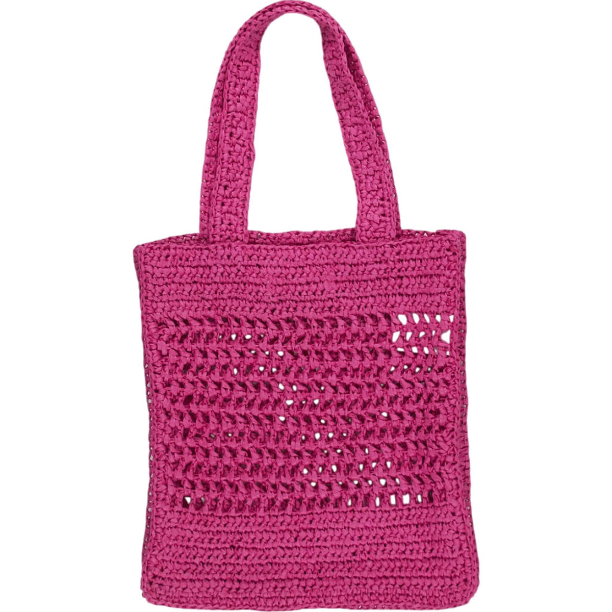 OMNES Pink Crochet Handbag