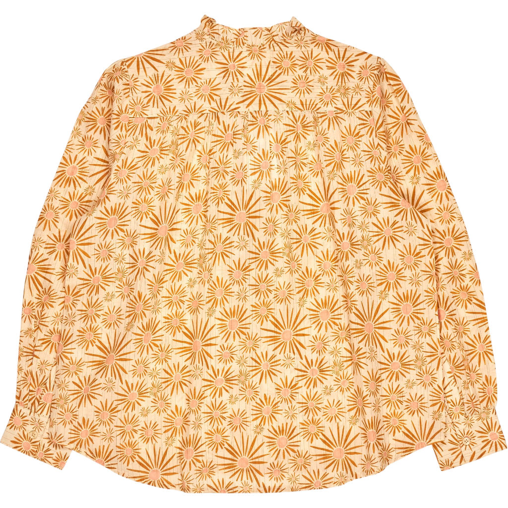 Bonte Orange Multi Anais Shirt