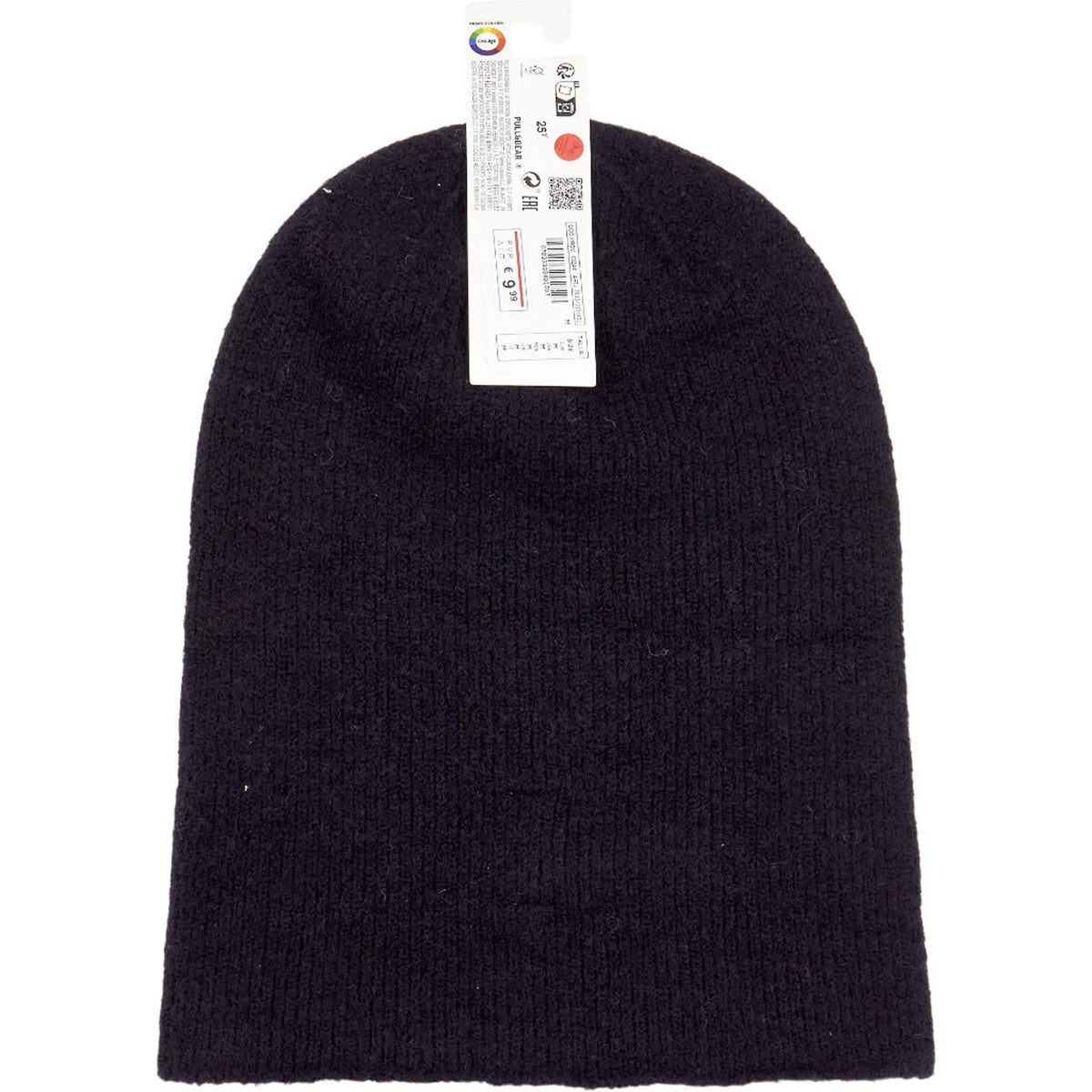 Pull&Bear Black Knit Beanie