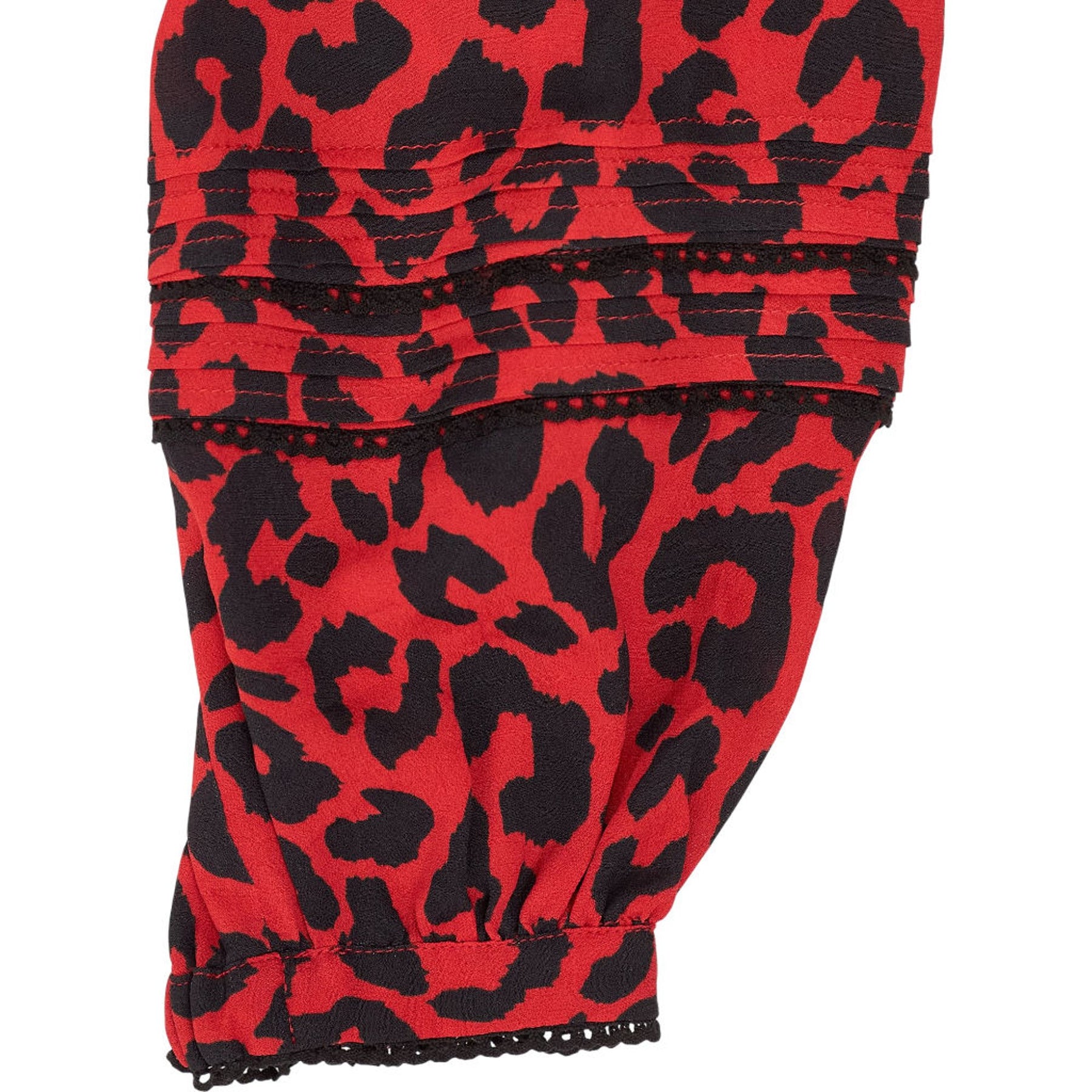 Wyse Red Animal Print Bianca Dress 1
