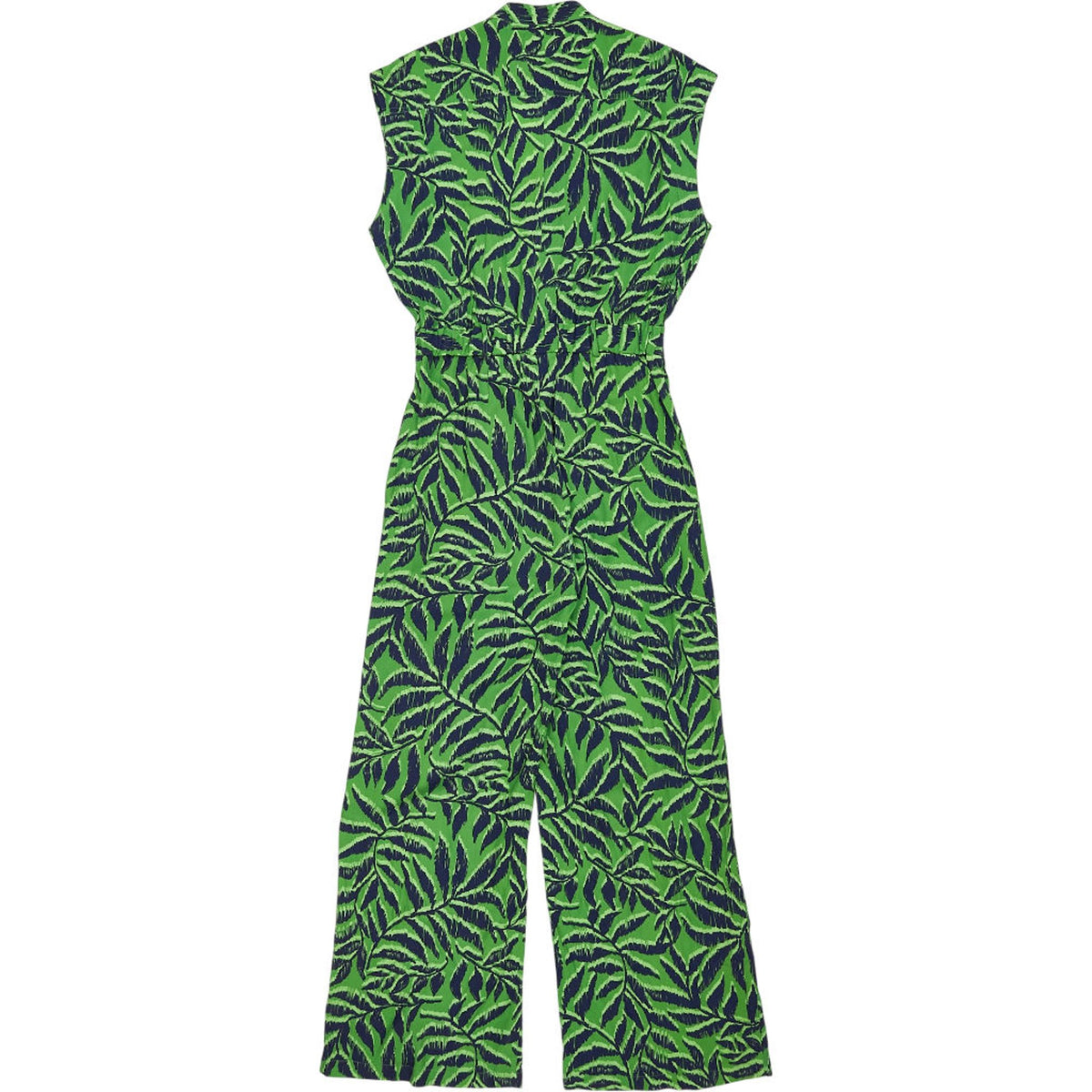 Baukjen Green Leaf Pattern Nadine Jumpsuit