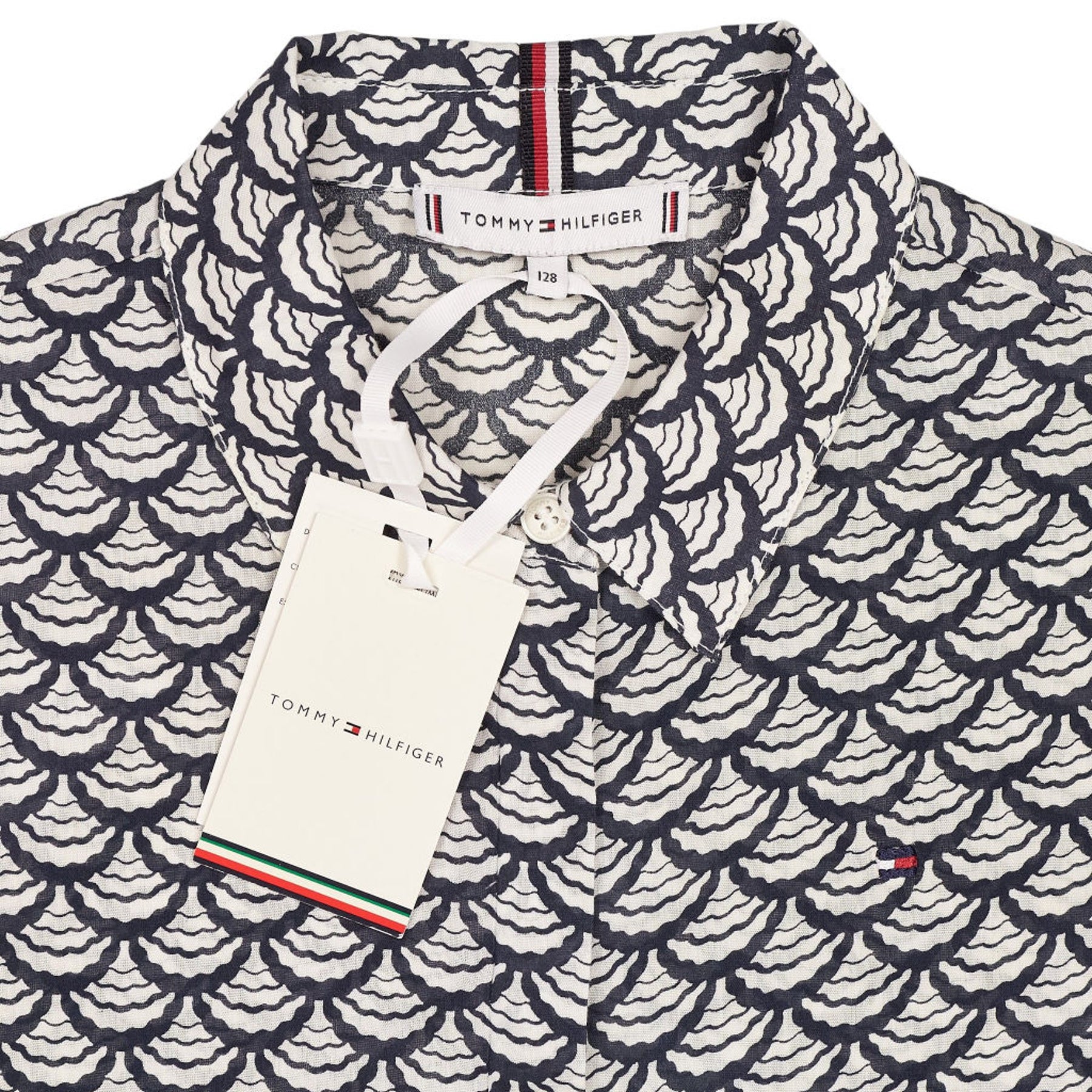 Tommy Hilfiger Blue Print Shirt Dress