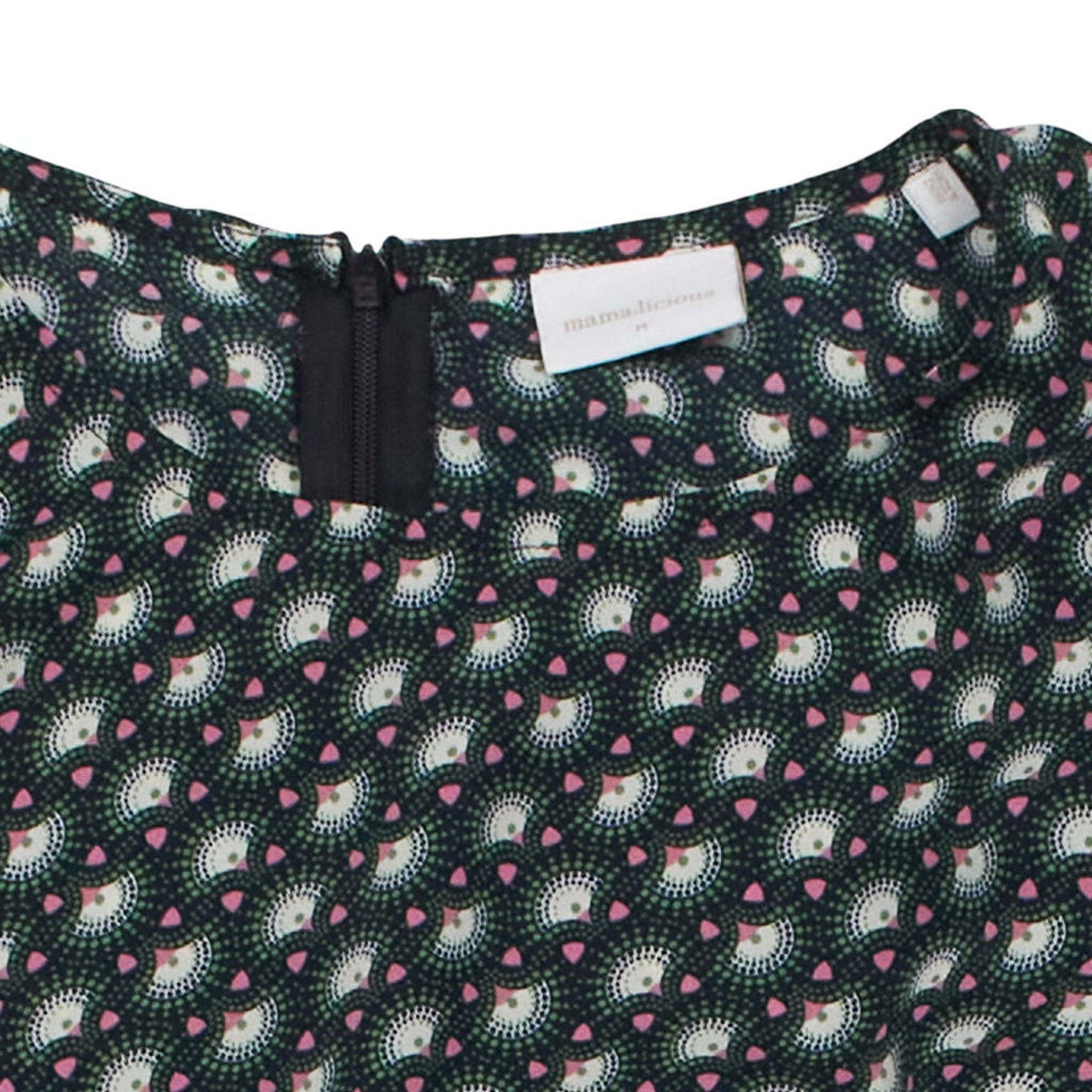 Mamalicious Green Patterned Maternity Dress