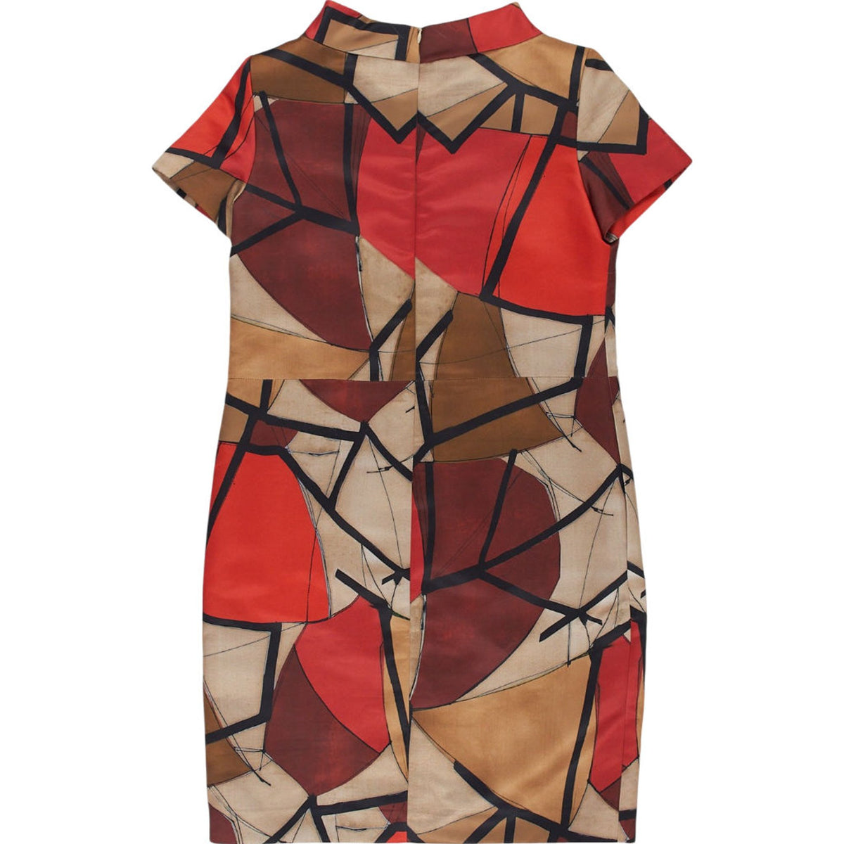 Piazza Sempione Abstract Print Dress IT 42