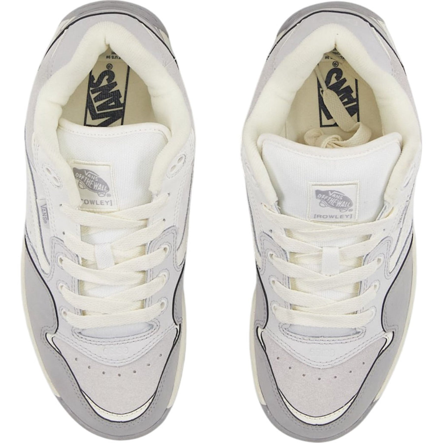 Vans White Rowley Trainers
