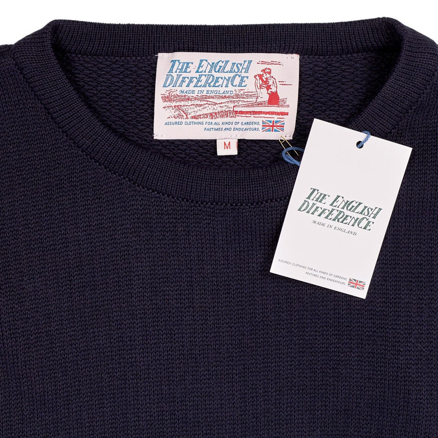 The English Difference Navy Knit Sweater