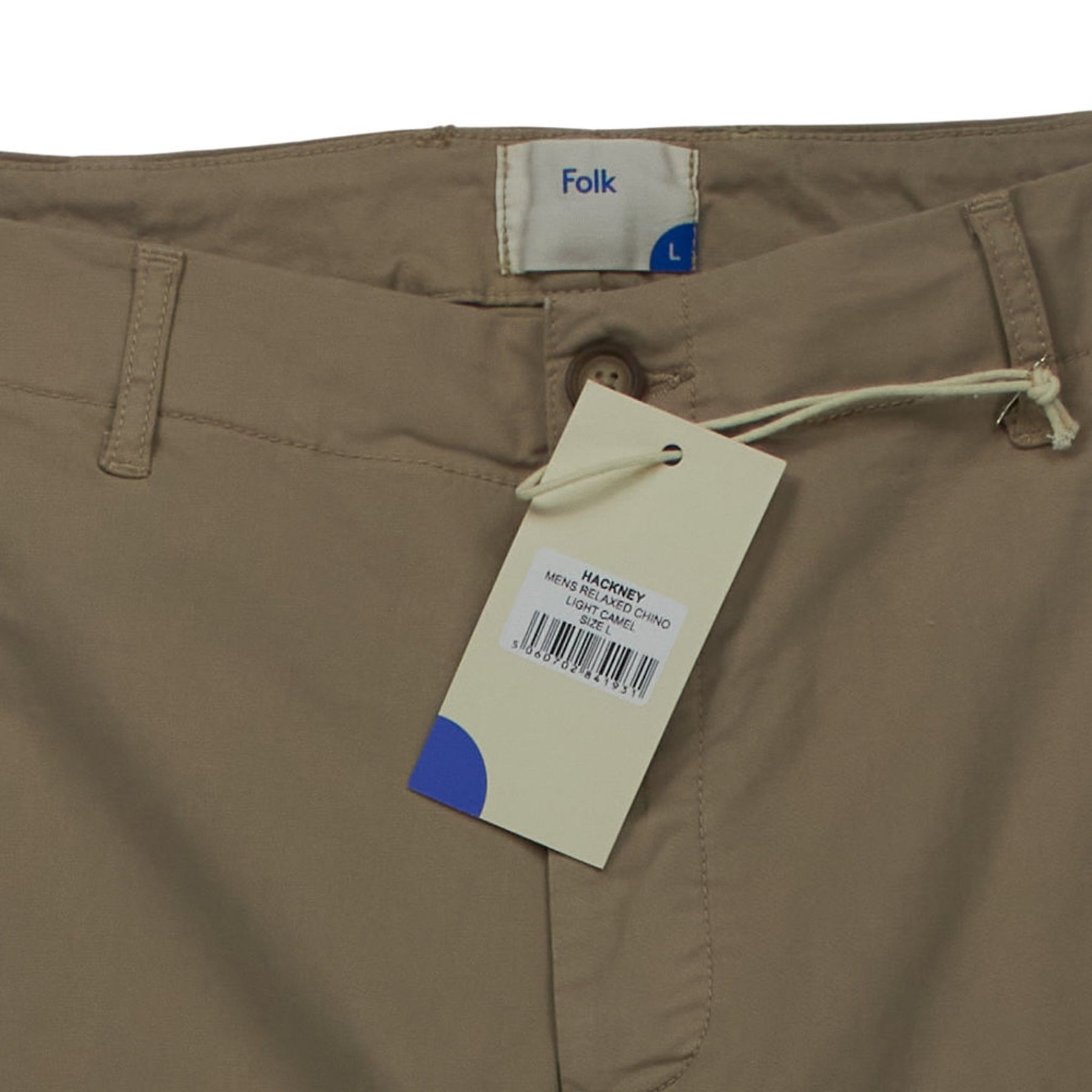 Folk Camel Hackney Relaxed Chinos