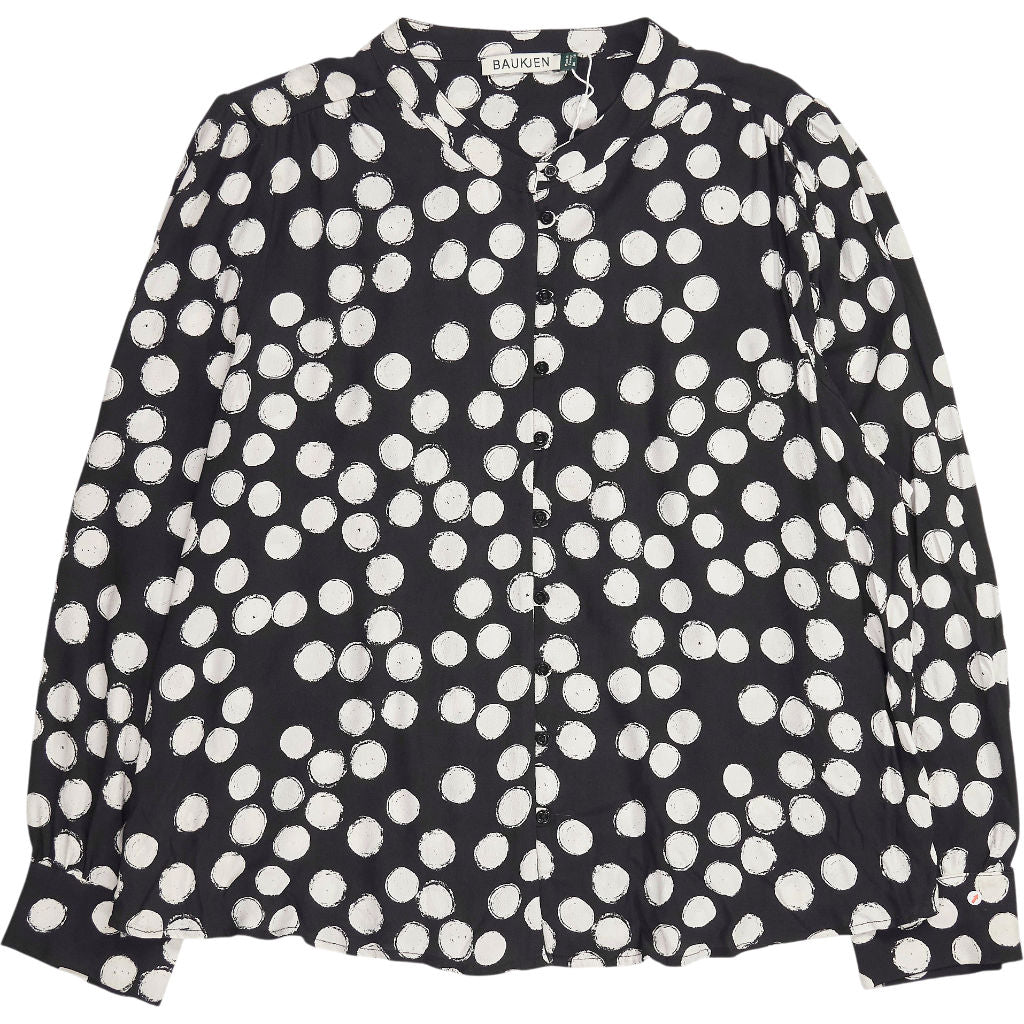 Baukjen Black Polka Dot Jacqueline Blouse