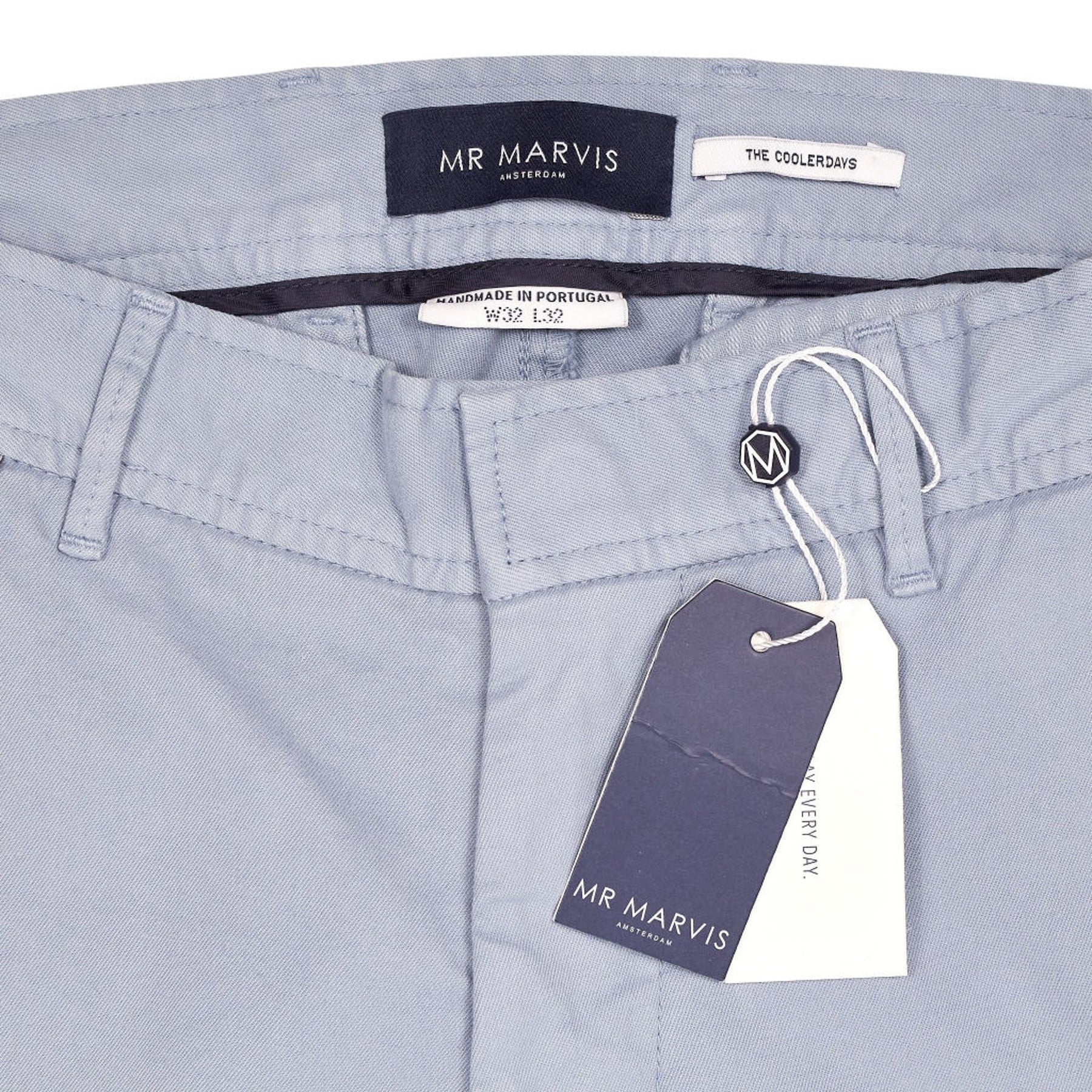 Mr Marvis Light Blue The CoolerDays Trousers