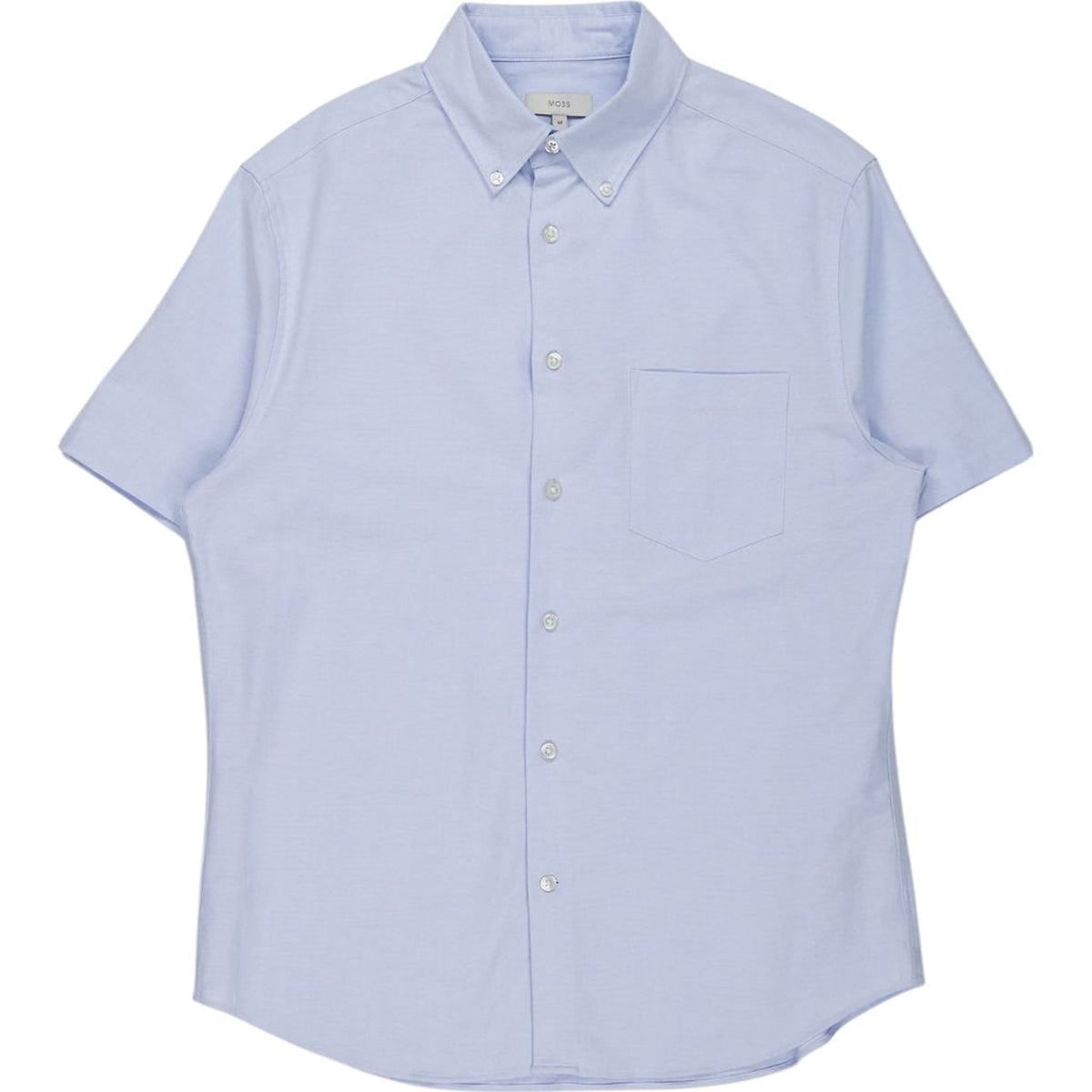 Moss Light Blue Short Sleeve Shirt