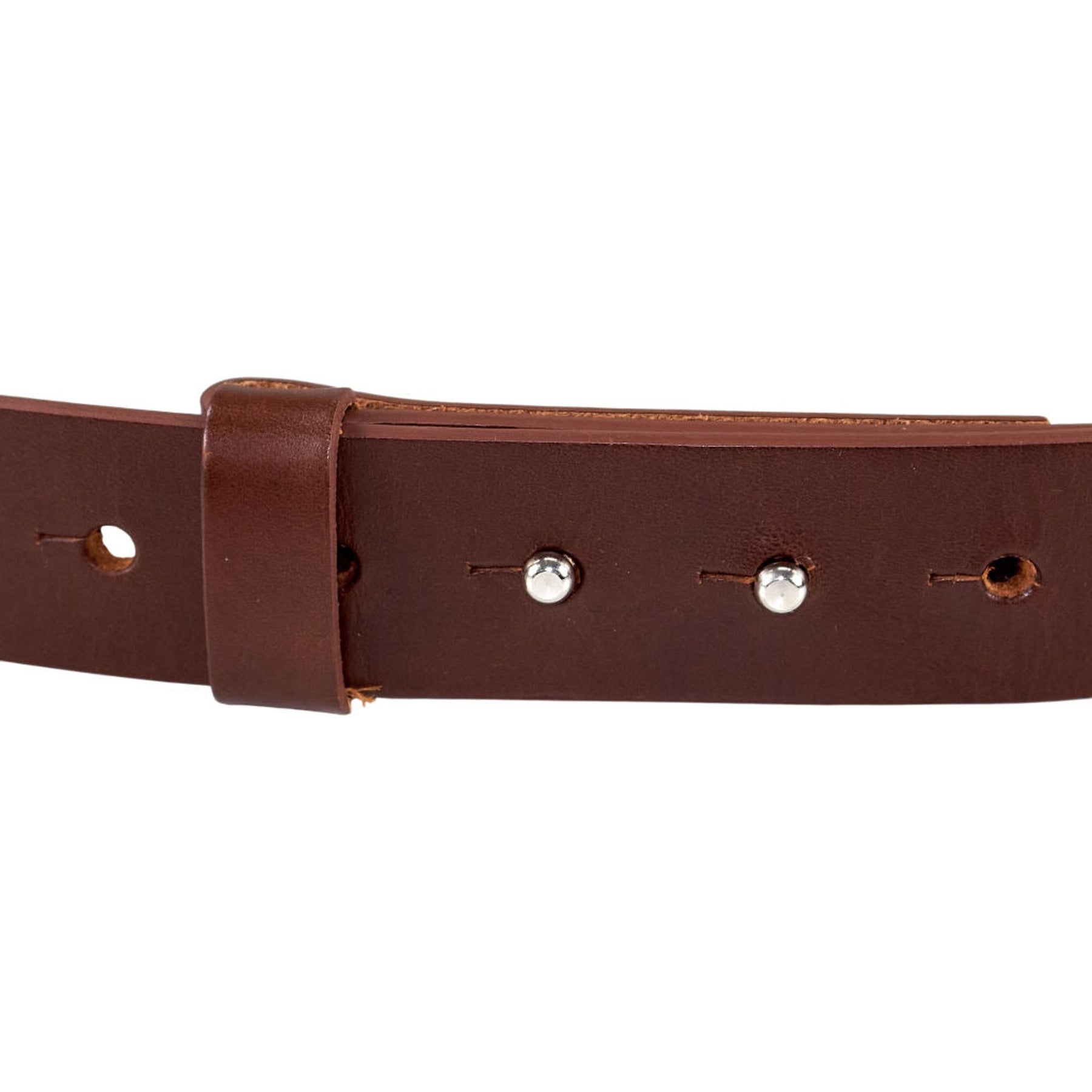 YMC Brown Genuine Leather Belt