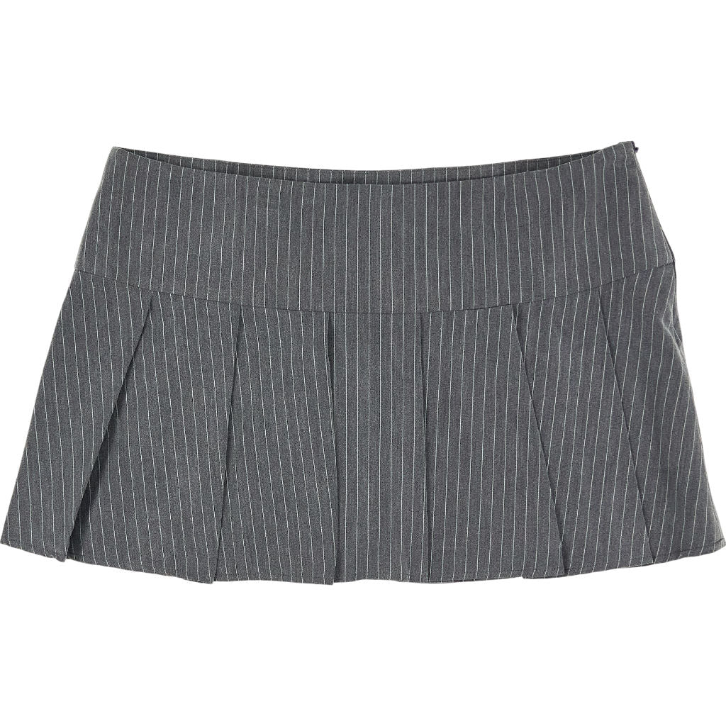 Motel Grey Senona Skirt Pinstripe