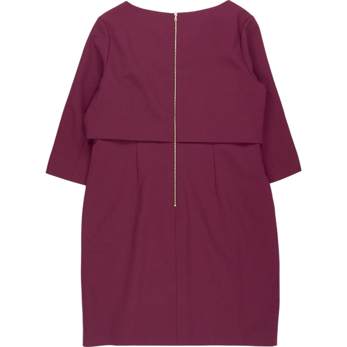 The Fold Plum Northcote Dress