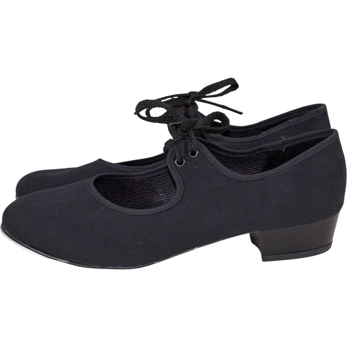 Freed Black Canvas Tap Shoes