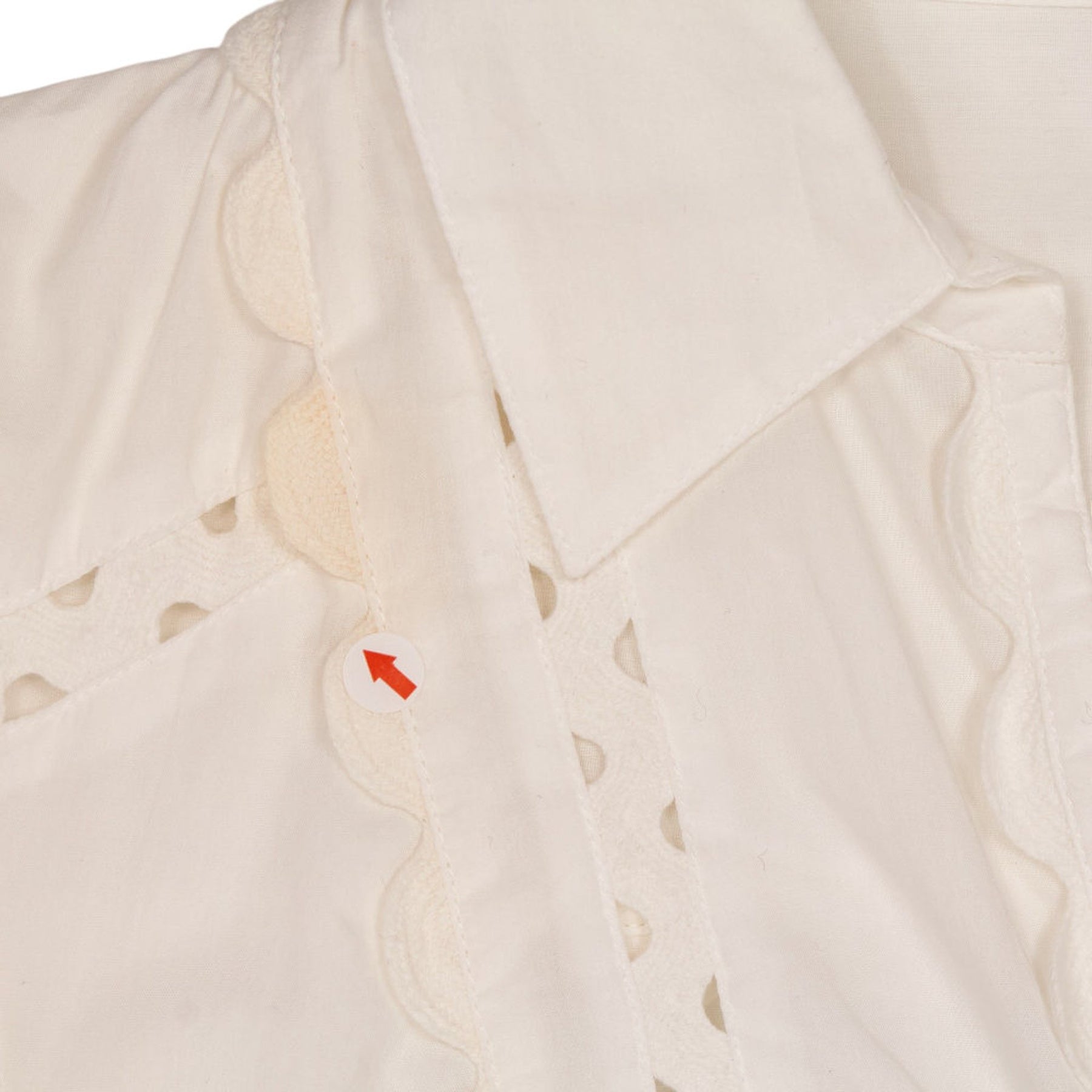 WYSE White Cotton Blouse