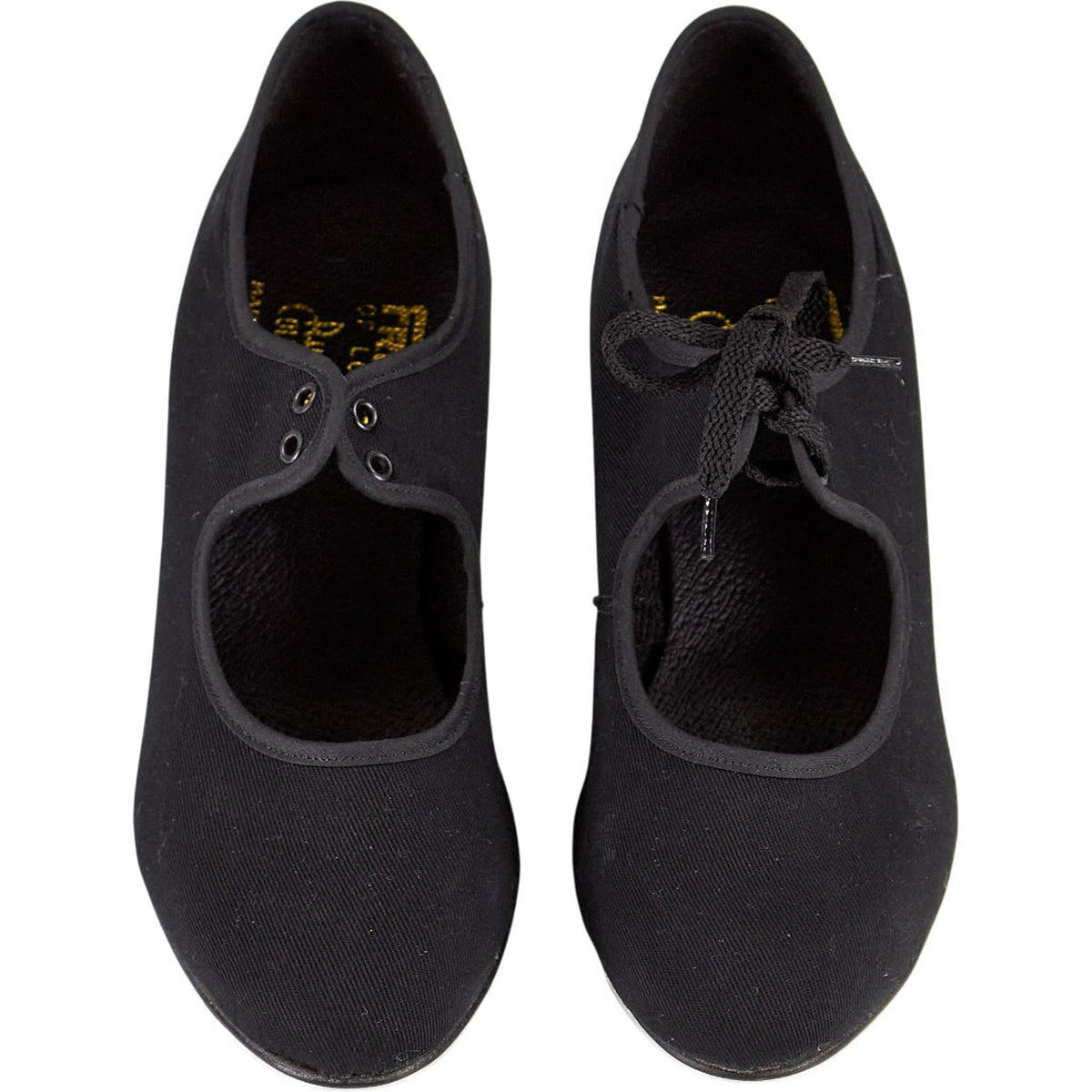 Freed Black Canvas Tap Shoes