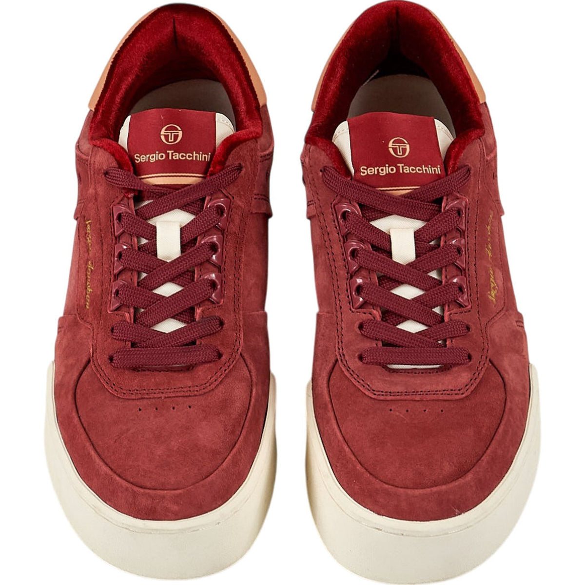 Sergio Tacchini Red Suede Trainers