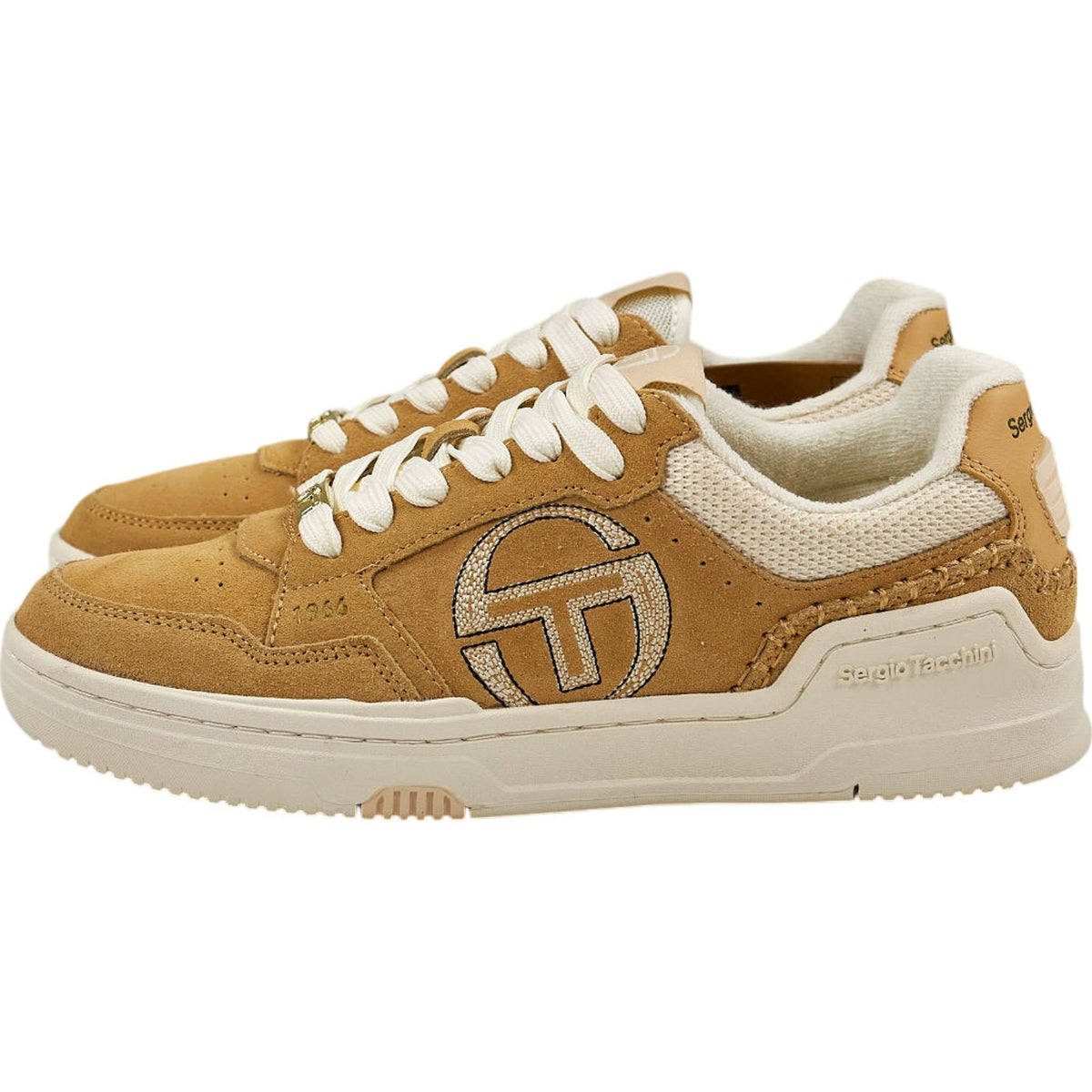 Sergio Tacchini Beige Prime Shot DA Ultra Trainers