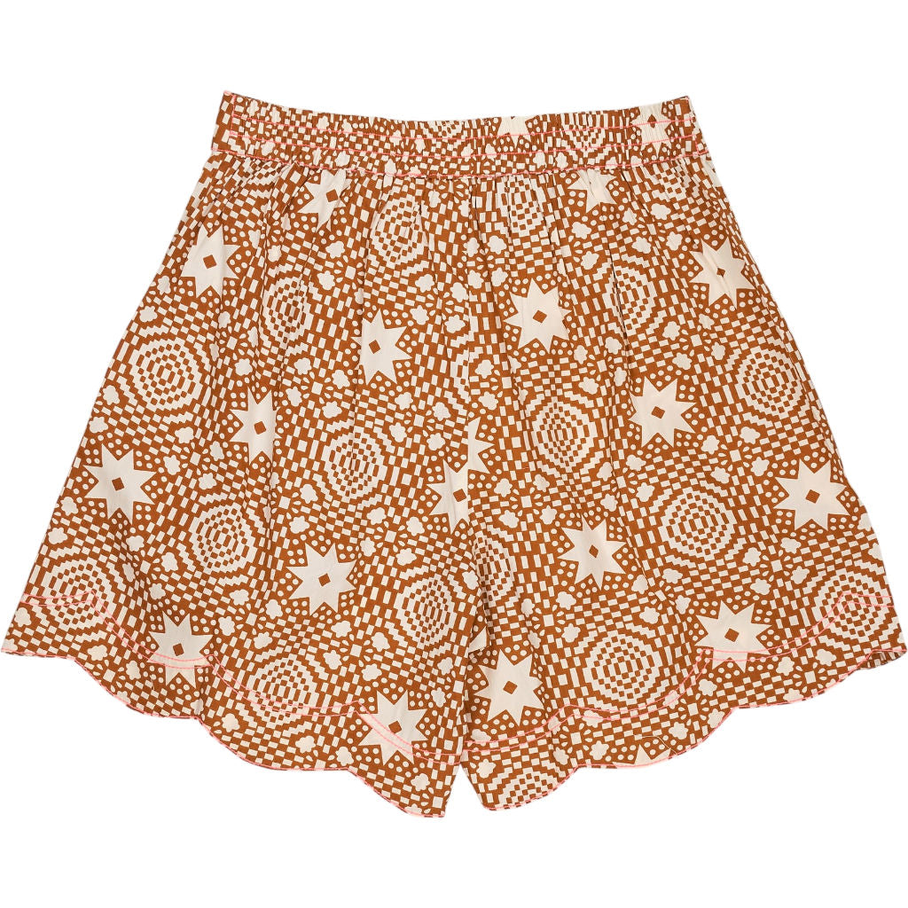 Bonte French Mustard Star Pattern Shorts