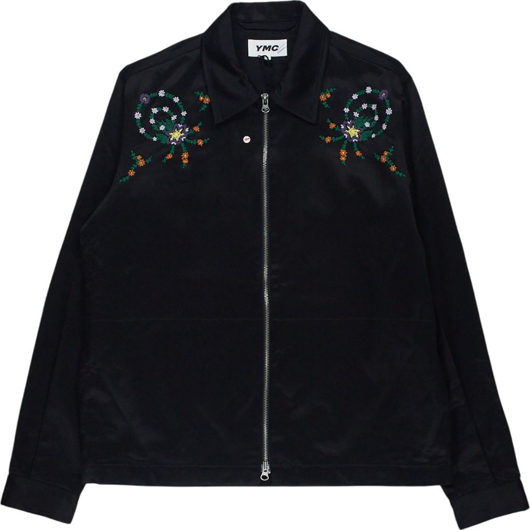 YMC Black Embroidered Bowie Jacket