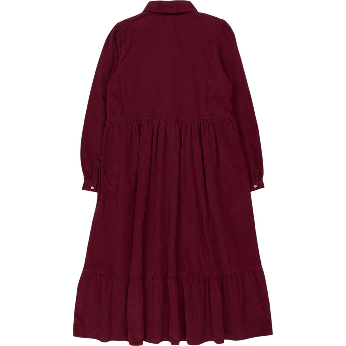 Baukjen Burgundy Corduroy Midi Dress