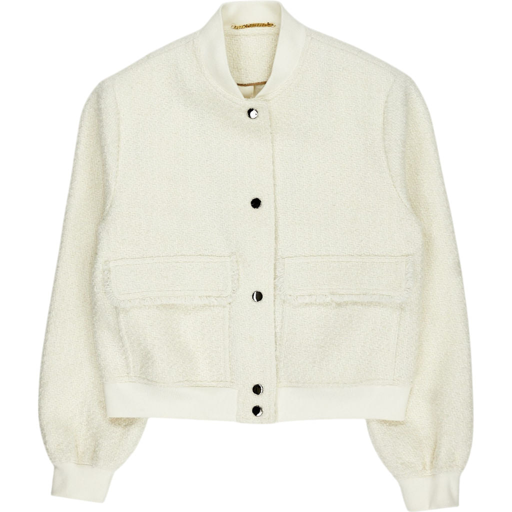 Wyse Cream Boxy Jacket S