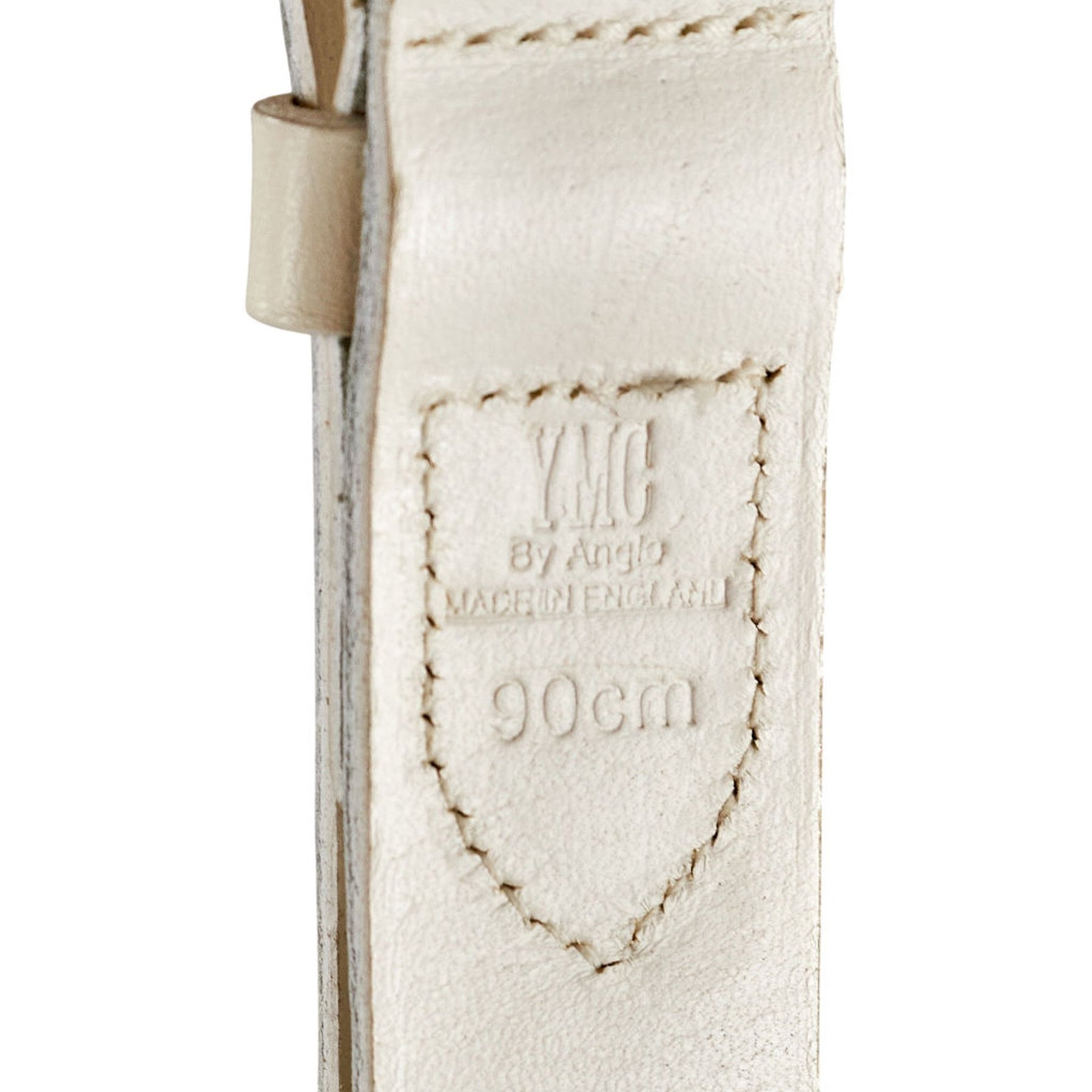 YMC Beige Leather Belt