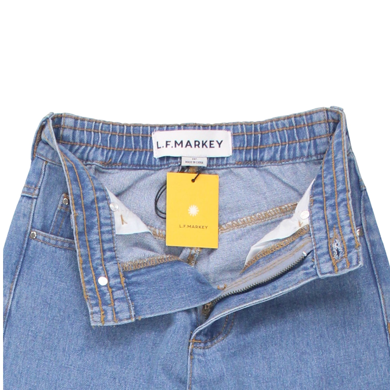 L.F. Markey Blue Johnny Elasticated Jean
