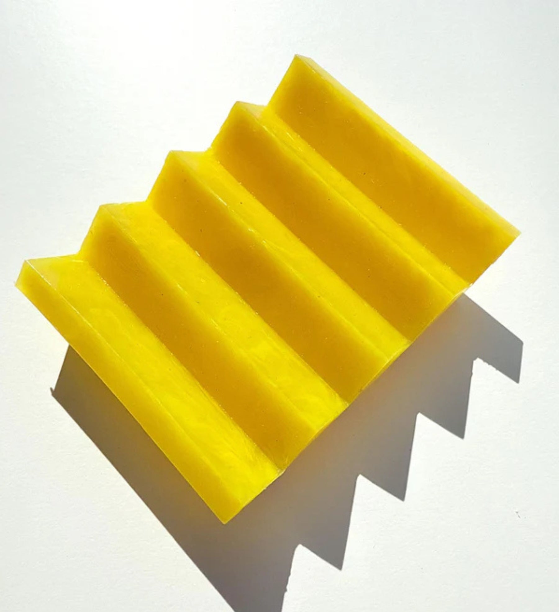 Recycled Plastic Zig-Zag Soap Dish - Bauhaus Collection